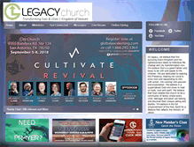 Tablet Screenshot of legacynb.com